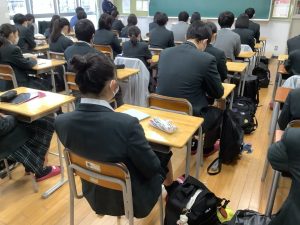 2学期　終業式