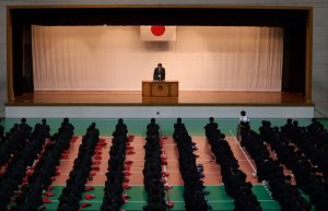 ２・３年生　始業式