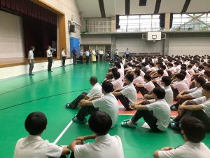 防災避難訓練