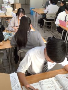 2学期中間考査　始まる